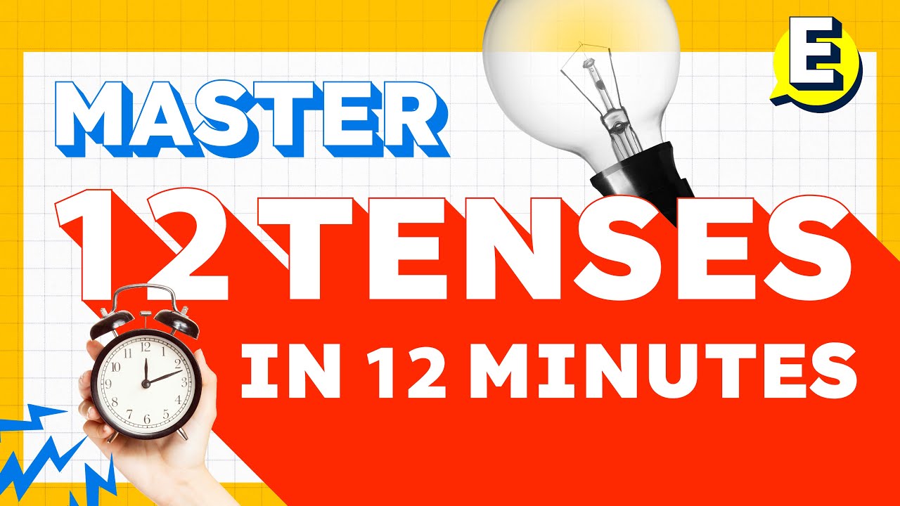 12 English tenses explained with examples | English grammar for beginners📚