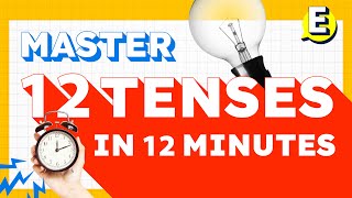 12 English tenses explained with examples | English grammar for beginners📚