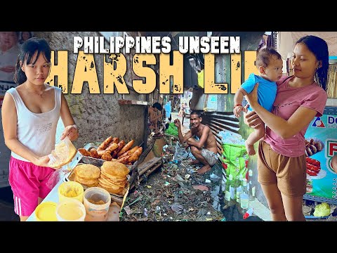 Refreshing Perfect Hot Weather After The Rain | Non Stop Real Unseen Daily Alley Life | [4K] 🇵🇭
