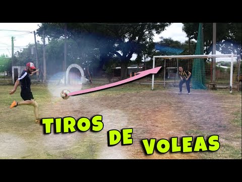 RETOS DE FUTBOL: TIROS DE VOLEA (COPA CHARRUA)