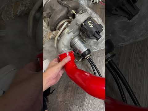FTP charge pipe single-layer seal with B58 turbo charger, smoke test