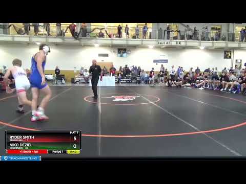 187 Lbs Placement Matches (8 Team) - Ryder Smith, Tennessee Vs Niko DeZiel, Wisconsin E77e
