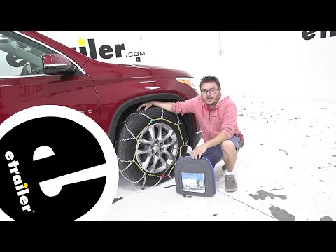 etrailer | Installing the Titan Chain Alloy Snow Tire Chains on your 2020 Chevrolet Traverse