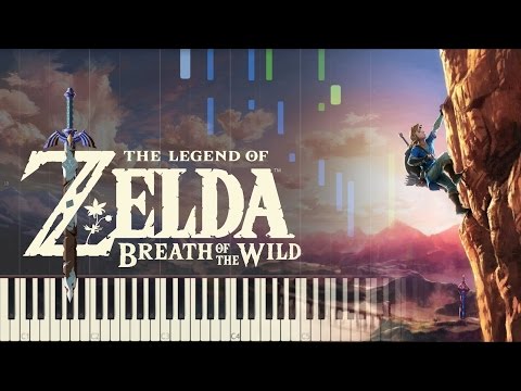 The Legend of Zelda: Breath of the Wild - Trailer Music - Piano (Synthesia)