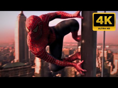 Spider-Man Movie (2002) - With Great Power Comes Great Responsibility Scene (4K)