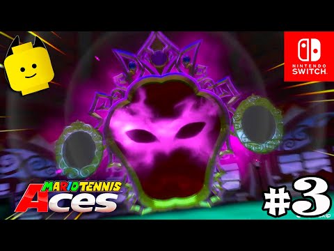 Mario Tennis Aces Story Mode Gameplay Walkthrough Part 3 "Ghost House" - Nintendo Switch