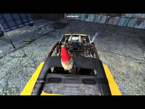 Half Life 2: Episode 2 Gnome Car Glitch
