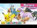 Walking Walking (Eevee ver.) | Nursery Rhyme | Kids Song | Pokémon Kids TV​