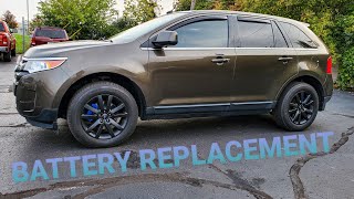 Ford Edge Battery Replacement