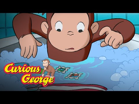 Curious George 🐵  George Floods the Building 🐵  Kids Cartoon 🐵  Kids Movies 🐵 Videos for Kids