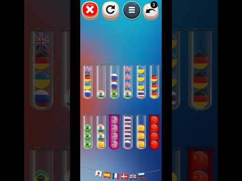 Flag Sorting: Ball Sort Puzzle video thumbnail