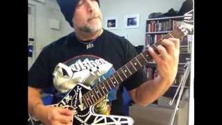 How to play Van Halen Hang &#39;Em High on guitar