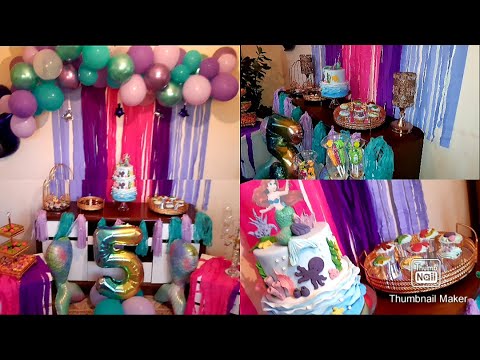 عيد ميلاد بنت اختي 🎉 تحضيرات و أفكار لتزيين البوفي🎂🧁