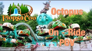 preview picture of video 'Octopus - On-Ride POV - Plopsa Coo'