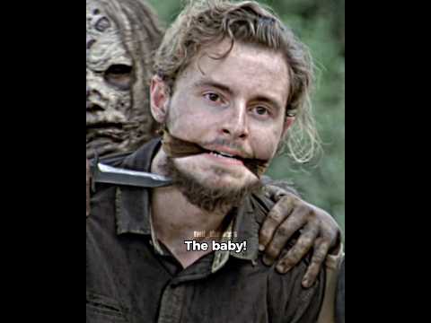 Whisperer Had to Leave His Baby There 😢💔 | The Walking Dead #shorts