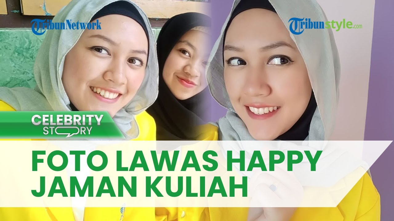 Foto Lawas Happy Asmara Jaman Kuliah Terkuak, Tampil Cantik Berhijab