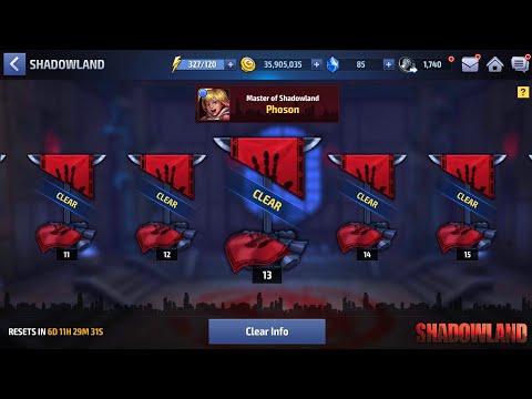 [Marvel Future Fight] Shadowland 3.3.0 floor 11-15