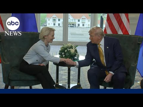 Trump announces new trade deal with European Union