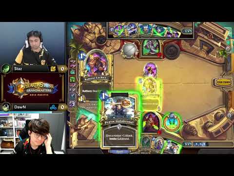 Staz vs DawN - Division B - Hearthstone Grandmasters Asia-Pacific 2020 Season 1 - Week 4