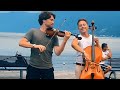 Wait For It ️ A Lady Asks Me To Play Falling In Love And A Violinist Joins Me Cello Violin