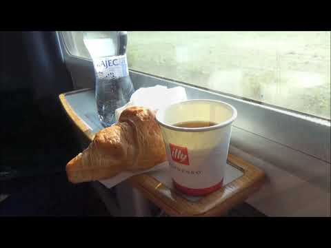 Train trip RegioJet 1046 Split - Praha hlavní nádraží