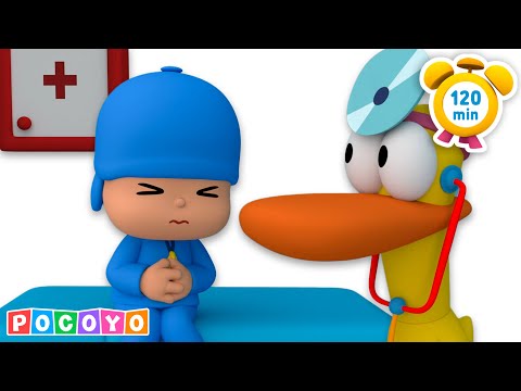 💙¡Siéntase mejor con el Doctor Pato! ¡La canción del enfermo | Pocoyo 🇪🇸 Español | Desenhos Animados
