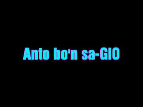 Anto bo'n sa-GIO