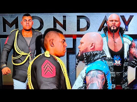 WCW MONDAY NITRO. SUPER - HEAVYWEIGHT COLLIDES WHEN COMMANDER AZEEZ MEETS LUKE GALLOWS!