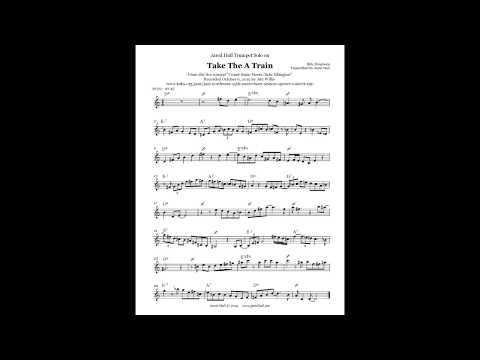 Take The A Train by Duke Ellington - Jared Hall Trumpet Solo