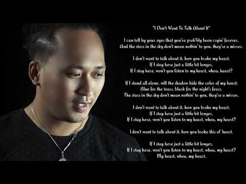 I don't wan't to talk about it - rod stewart cover ananta prince