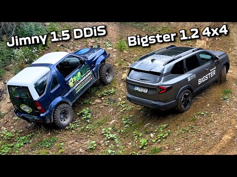 Dacia Bigster 4x4 vs Suzuki Jimny in Offroad