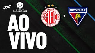 AMÉRICA-RN X POTYGUAR SERIDOENSE | CAMPEONATO POTIGUAR | AO VIVO E COM IMAGENS