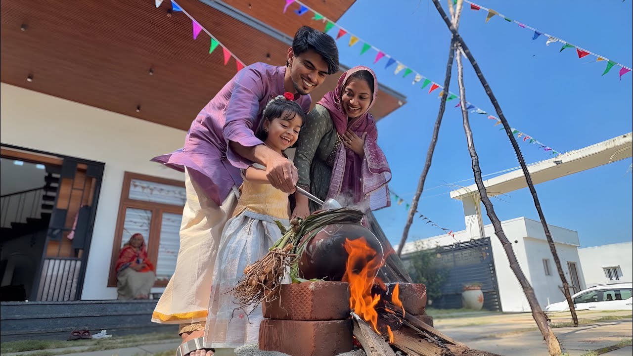 OUR PONGAL 2026 with NEW SETUP..😍