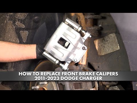 How to Replace Front Brake Calipers 2011-2023 Dodge Charger