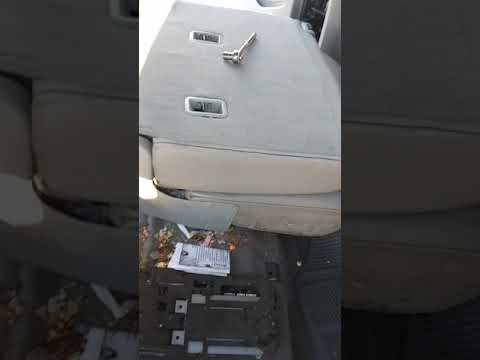 08 Saturn Vue Rear Seat Removal Tab Location