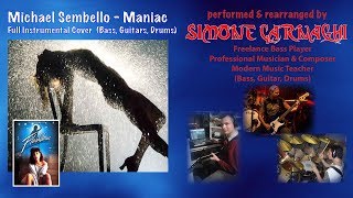 SIMONE CARNAGHI Performing Michael Sembello - Maniac (Instrumental cover)