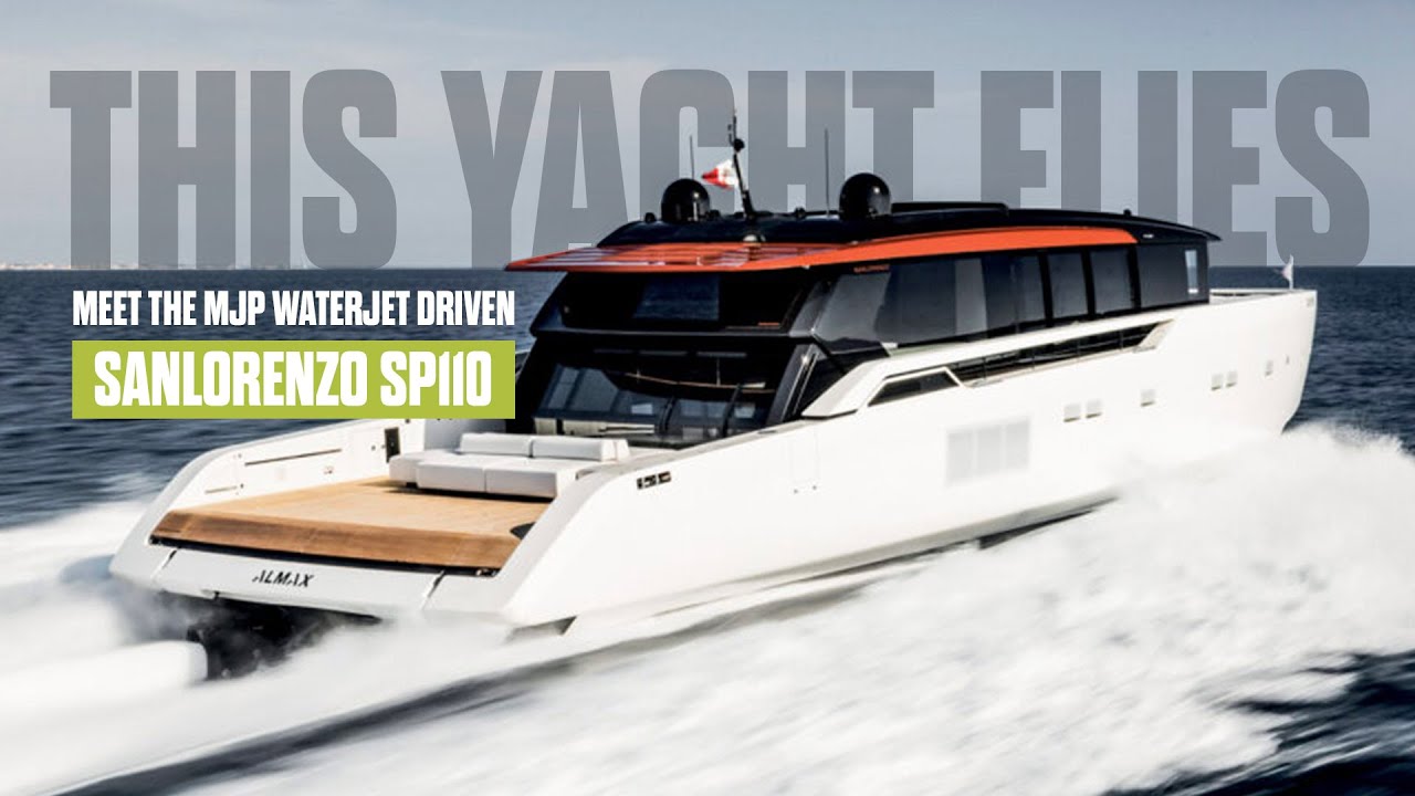 Sanlorenzo SP110 Yacht Tour
