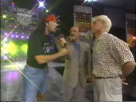 (7.22.1997) Road to Road Wild '97 Part 4 - Syxx joins Four Horsemen?