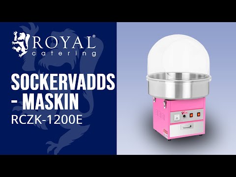 video - Sockervaddsmaskin - 52 cm - 1200 Watt - Hostskydd