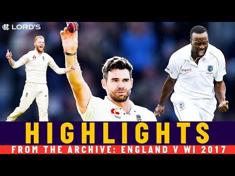 Anderson's Best Ever Figures As He Hits 500! | Classic Match | England v West Indies 2017 | Lord's