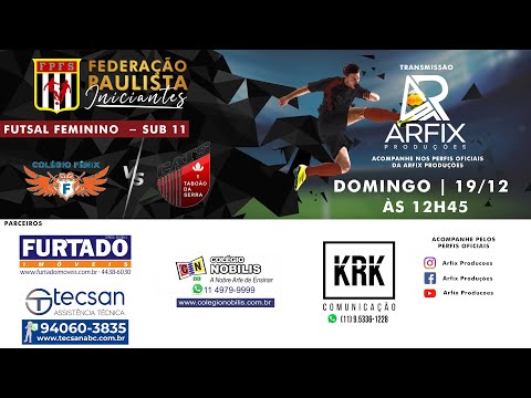 COLÉGIO FÊNIX x CATS / TABOÃO / LINCE - FUTSAL FEMININO SUB 11