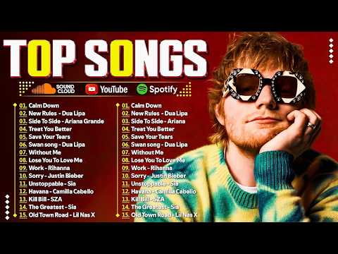 Ed Sheeran, Rihanna, Selena Gomez, Bruno Mars, Maroon 5, Zayn, Adele, Dua Lipa 🌟 Billboard Hot 100