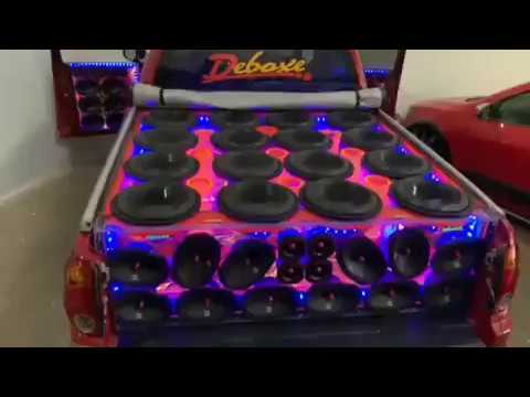 Alto Falante Subwoofer Zetta 600 rms 12 Polegadas na L200!