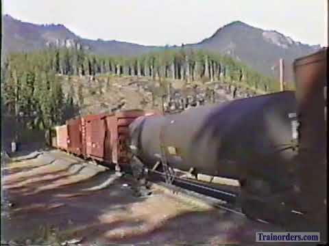Classic Railroad Series 700 - Southern Pacific action Cascades June 20, 1992