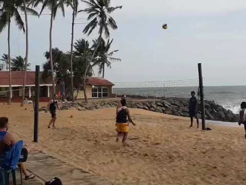 Sampath peiris beach volleyball