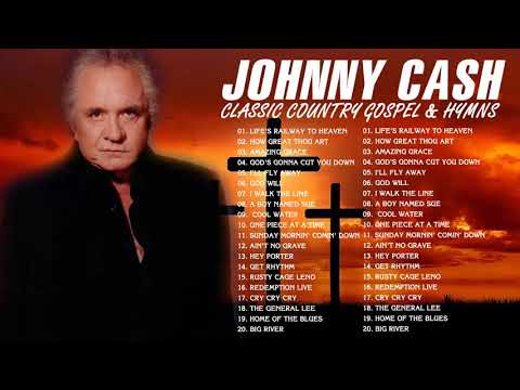 Classic Country Gospel Johnny Cash - Johnny Cash Greatest Hits - Johnny Cash Gospel Songs Full Album
