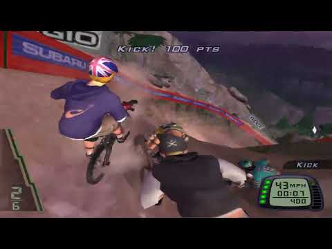 Downhill Domination Review...SSX 3 On Mountain Bikes