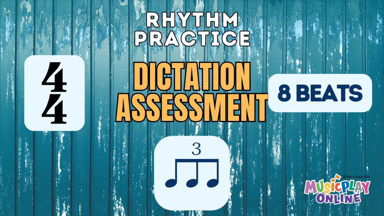 Triplets: Rhythm Dictation Assessment