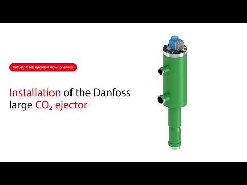 General installation of the large CO₂ ejector
