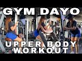 UPPER BODY WORKOUT GYM DAYO PUMP ZONE